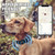 For AirTag Tracker Silicone Sleeve Medium Dog Collar Nylon Reflective Anti-Tangle Pet Collar
