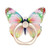 Cute Cartoon Butterfly Multifunctional Finger Ring Cell Phone Holder 360 Degree Rotating Universal Phone Ring Stand