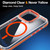 Dual-Color Clear Acrylic Hybrid TPU MagSafe Phone Case