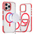 Dual-Color Clear Acrylic Hybrid TPU MagSafe Phone Case