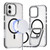 Dual-Color Clear Acrylic Hybrid TPU MagSafe Phone Case