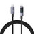 USAMS US-SJ672 Type-C To 8 Pin 30W Fast Charge Digital Display Data Cable, Length: 1.2m