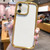 Plating Emery PC Hybrid Silicone Phone Case