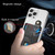 Multi-Function Bracket Magnetic Suction Buckle Phone Card Case PU Leather Card Sticker Holder
