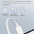 TOTU CB-1-L 15W USB to 8 Pin Fast Charging Data Cable, Length: 1m
