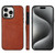 Litchi Leather Skin Card Slots Phone Case