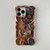 Bear Shape Electroplated Two-color TPU Phone Case