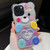 Bear Shaped Painted TPU Phone Case