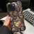 Bear Shaped Embossed Electroplated TPU Phone Case