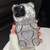 Bear Shaped Embossed Electroplated Laser TPU Phone Case