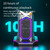 GQ-18 RGB Colorful Mech Mechanical Waterproof Wireless Bluetooth Desktop Subwoofer