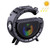 DV-800 G-shaped Colorful Atmosphere Light Flashlight Solar Wireless Bluetooth Speaker