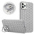 Honeycomb Radiating Lens Holder Magsafe Phone Case with Lanyard