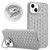 Honeycomb Radiating Lens Holder Magsafe Phone Case with Lanyard