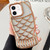 Mermaid Shape Embossed Electroplated TPU Phone Case