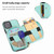 Crossbody Zipper Card Bag RFID Anti-theft Phone Case