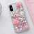 Rose Hand-set Diamond PC Phone Case