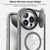 Round Camshield MagSafe TPU Hybrid PC Phone Case