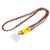 Double Buckle Twist Rope Slim Long Lanyard