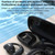 OWS Hanging Ear Bluetooth Earphones With Digital Display Charging Compartment