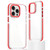 Dual-Color Clear Acrylic Hybrid TPU Phone Case