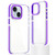 Dual-Color Clear Acrylic Hybrid TPU Phone Case
