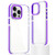 Dual-Color Clear Acrylic Hybrid TPU Phone Case