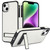 Retro Leather Invisible Stand MagSafe Phone Case
