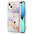 Marble Pattern IMD Card Slot Phone Case
