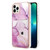 Marble Pattern IMD Card Slot Phone Case