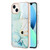 Marble Pattern IMD Card Slot Phone Case