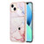 Marble Pattern IMD Card Slot Phone Case