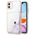 Marble Pattern IMD Card Slot Phone Case