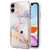 Marble Pattern IMD Card Slot Phone Case