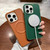 2 in 1 MagSafe Magnetic Silicone Leather Phone Case