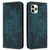 Retro Elephant Embossed Leather Phone Case