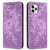Retro Elephant Embossed Leather Phone Case