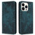 Retro Elephant Embossed Leather Phone Case
