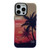 SUNSET Coconut Tree Dual-side Laminating Laser Phone Case