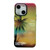 SUNSET Coconut Tree Dual-side Laminating Laser Phone Case