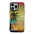 SUNSET Coconut Tree Dual-side Laminating Laser Phone Case