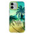 Beach Coconut Dual-side Laminating Laser Frosted Phone Case