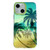 Beach Coconut Dual-side Laminating Laser Frosted Phone Case