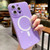 Jelly Glitter Solid Color MagSafe TPU Phone Case