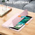 Acrylic 3-Fold Solid Color Smart Leather Tablet Case