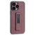PU Leather Push-pull Bracket Shockproof Phone Case