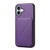 D04 Calf Texture Dual Card Slot Holder Phone Case