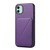 D04 Calf Texture Dual Card Slot Holder Phone Case