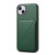 D04 Calf Texture Dual Card Slot Holder Phone Case