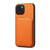 D04 Calf Texture Dual Card Slot Holder Phone Case